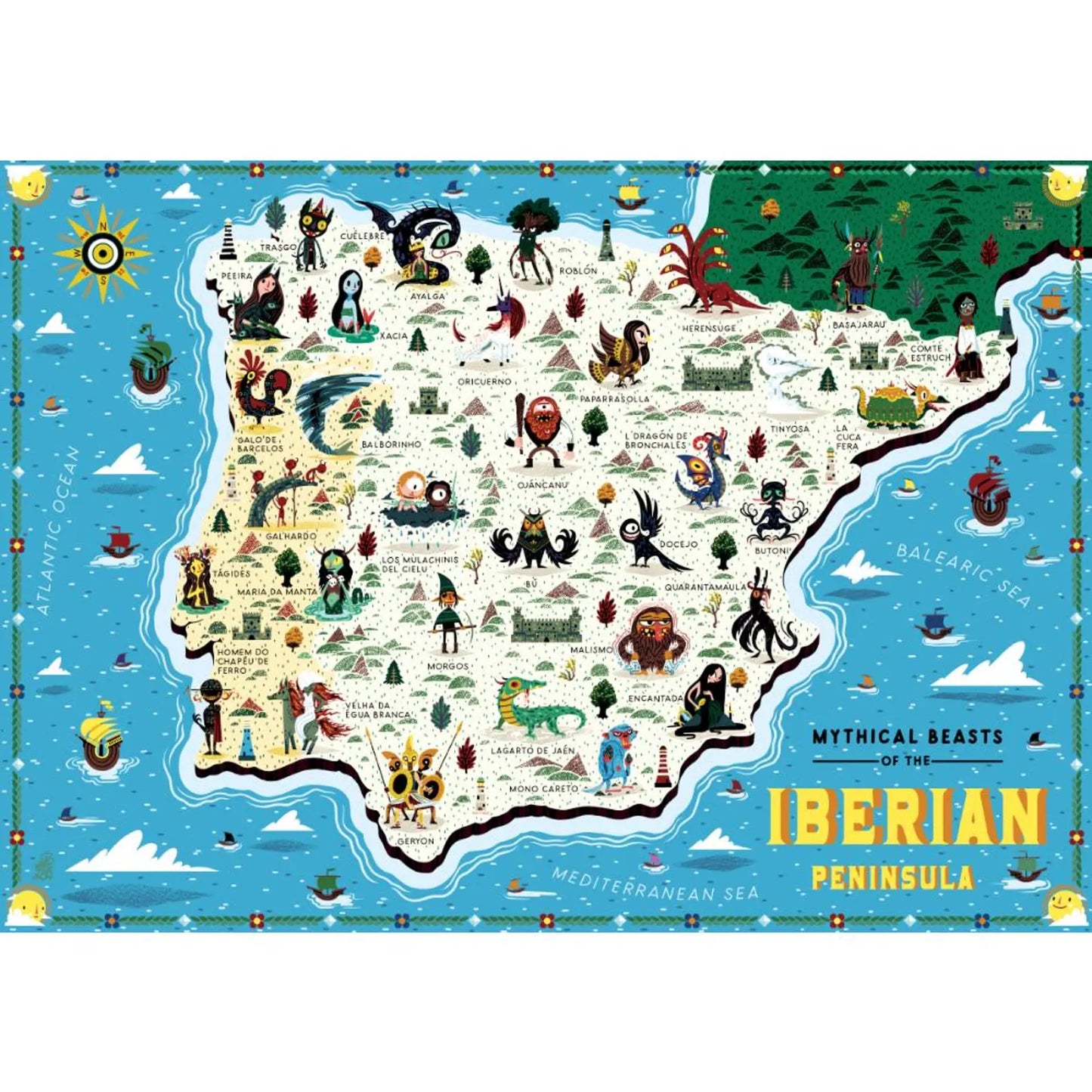Mythological Beasts of The Iberian Peninsula