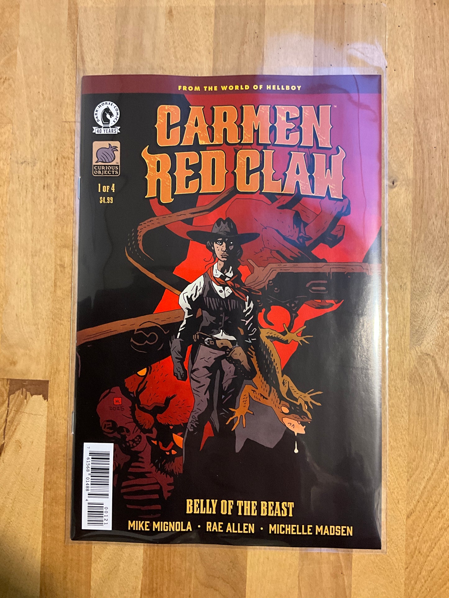 Carmen Red Claw: Comic issue #1