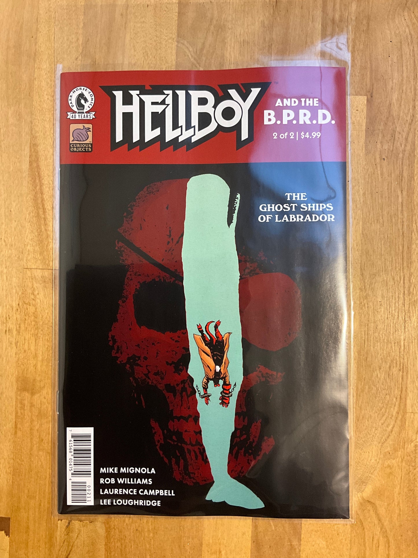 Hellboy: And the B.P.R.D: The Ghost Ships of Labrador: Comic issue #2