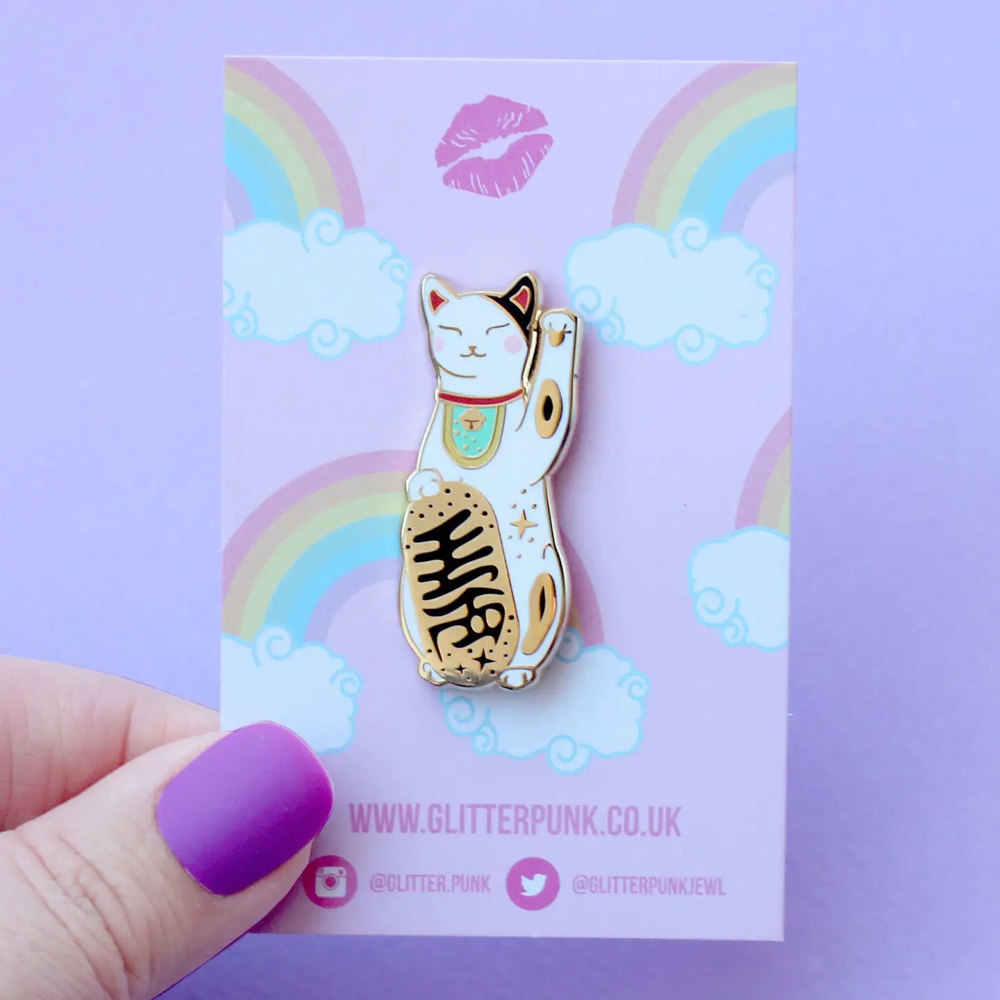 Lucky Cat Pin