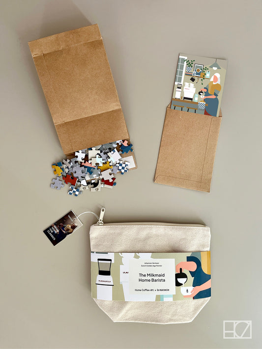 The Milkmaid Home Barista Art Puzzle