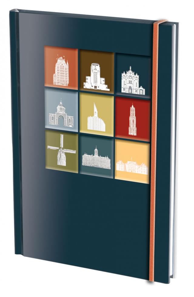 Notebook A5 hardcover: Nederland Monumentenland