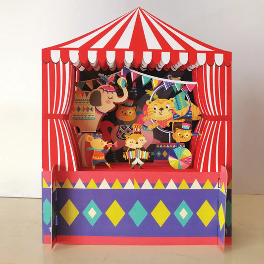 3D Pop-up Circus Card