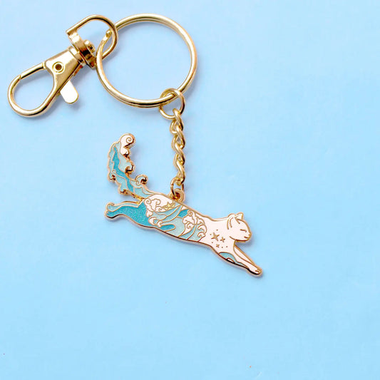 Sea Cat Keychain