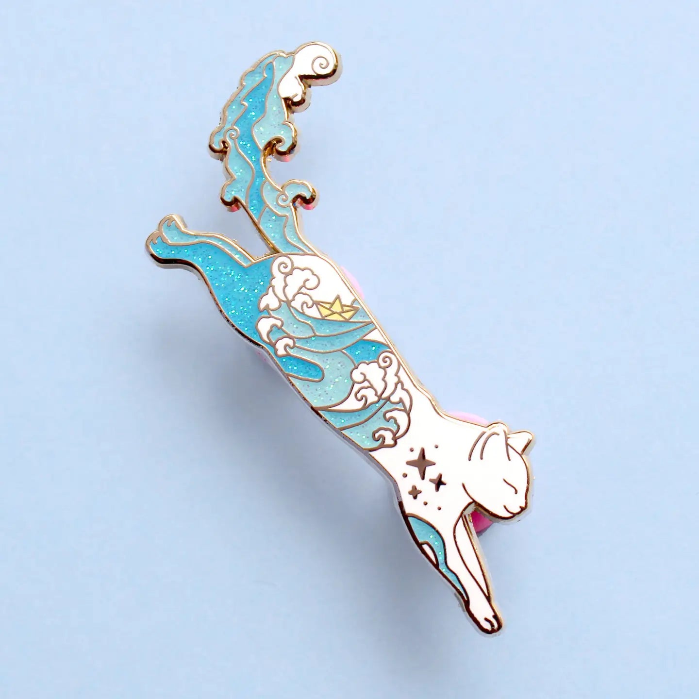 Sea Cat Pin