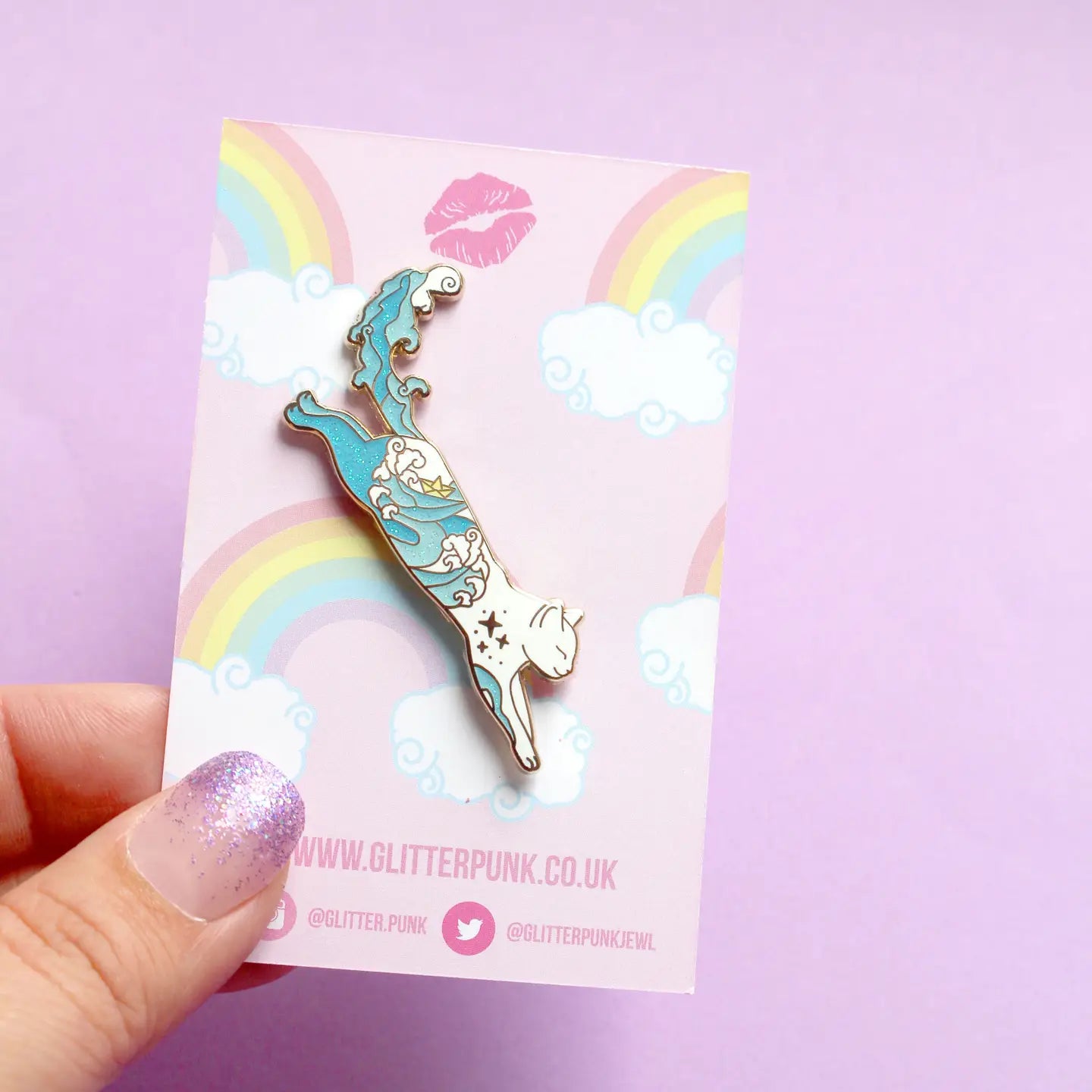 Sea Cat Pin