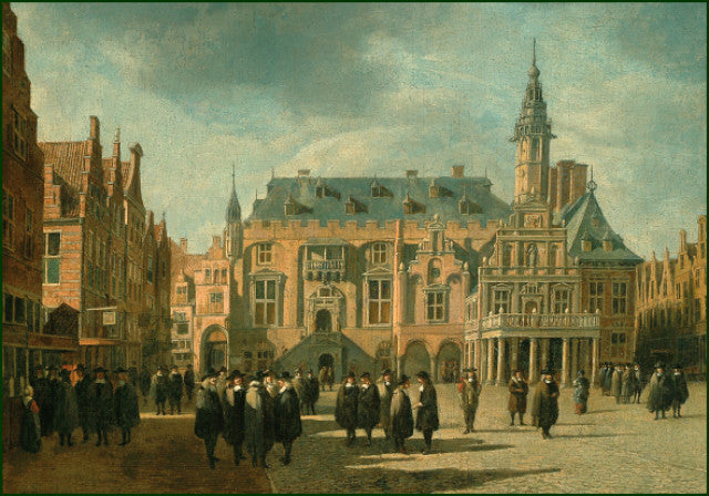 Frans Hals Painting of Stadhuis Postcard