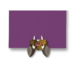 Teeth Marks Bat bookmark